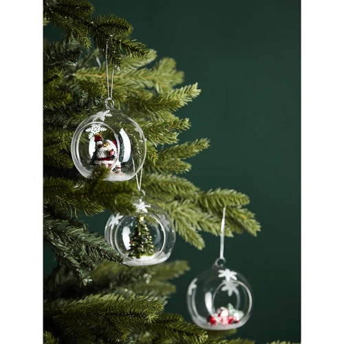 Набор ёлочных украшений bubble dream из коллекции new year essential, 3 шт.