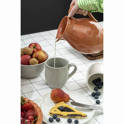 Набор обеденных тарелок in the village, D28 см, белые, 2 шт.