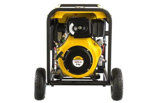 Генератор дизельный DD6300Е, 5.0 кВт, 220 В/50 Гц, 15 л, электростартер Denzel