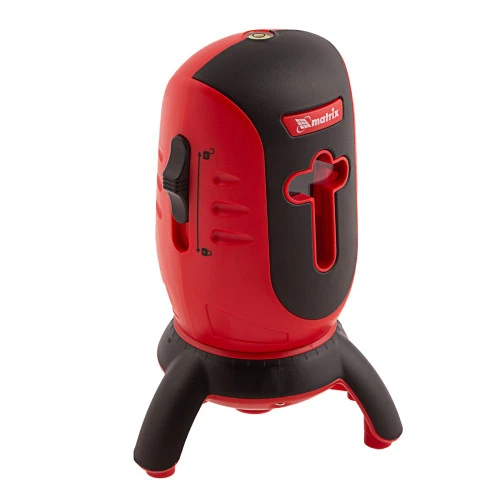 Лазерный уровень ML01T, дальность 10 м, точность ± 0,5 мм, / 1 м, длина волны 650 нм, проекция 1 вертикальная 1 горизонтальная плоскость, резьба под штатив 5/8", штатив в комплекте Matrix