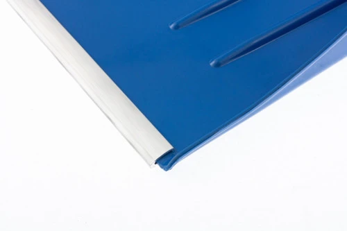 Лопата для уборки снега пластиковая, синяя, 400 х 420 мм, без черенка, Сибртех