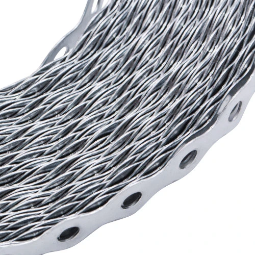 Лента перфорированная вентиляционная, "волна", 0.55 мм, LP VLN 1.2 см х 25 м, цинк Сибртех