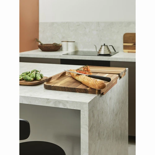 Доска разделочная fix&cut, 46х36 см, акация