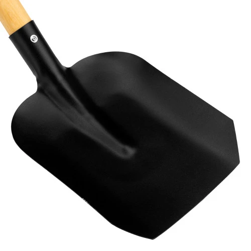 Лопата совковая, 235х270х1300 мм, деревянный черенок с пропиткой, Сибртех