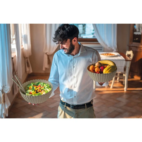 Набор столовых приборов для салата tiffany, зеленые