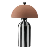 Светильник настольный anniken, D25х38 см, терракотовый