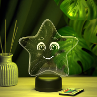 3D светильник  Светильник "Звёздочка"