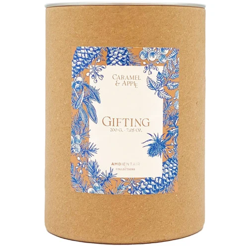 Свеча ароматическая gifting, caramel&apple, 40 ч