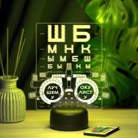 3D светильник  Светильник "Окулисту"