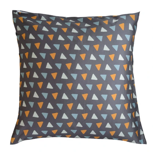 Набор из двух наволочек из сатина с принтом triangles из коллекции wild, 70х70 см