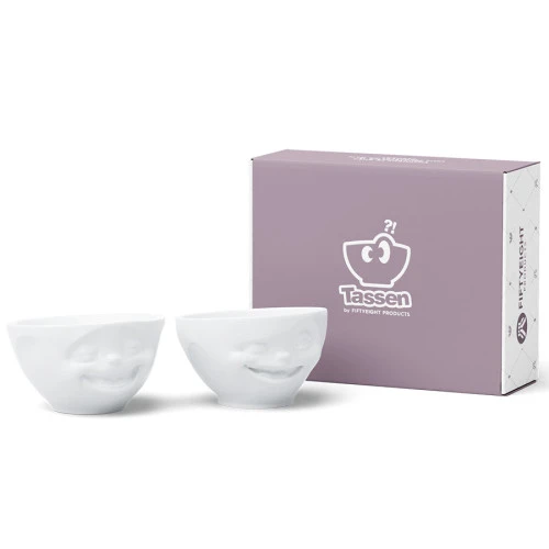 Набор чаш laughing & winking, 200 мл, белый, 2 шт.