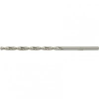 Сверло по металлу, 6 х 139 мм, полированное, удл, HSS, 10 шт, цилиндрический хвостовик Matrix