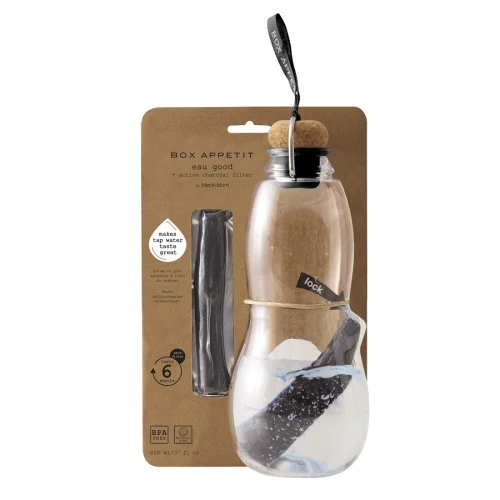 Экобутылка eau good, 800 мл, черная