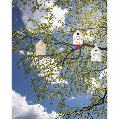 Часы настенные с маятником qq-up, темно-серые