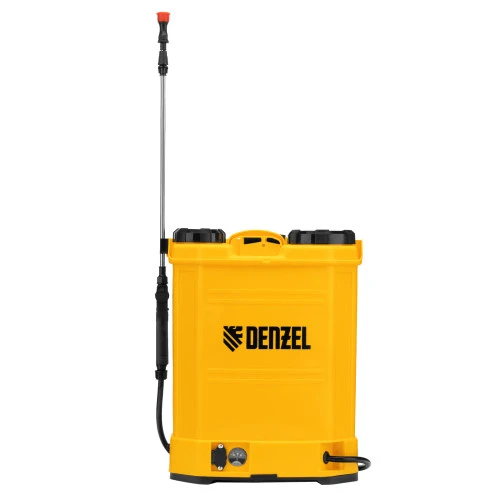 Опрыскиватель ранцевый аккумуляторный D-16LA, 16 л, 12 В, 8 Ач Denzel