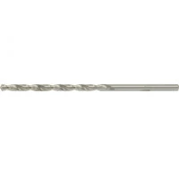 Сверло по металлу, 5.5 х 139 мм, полированное, удл, HSS, 10 шт, цилиндрический хвостовик Matrix