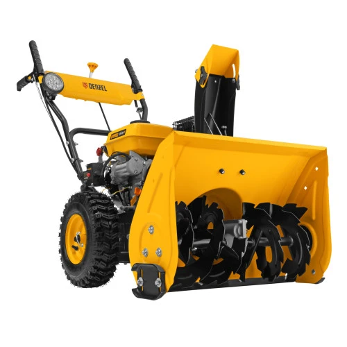 Бензиновая снегоуборочная машина SB 560 LP, 212 cc, электростартер, фара Denzel