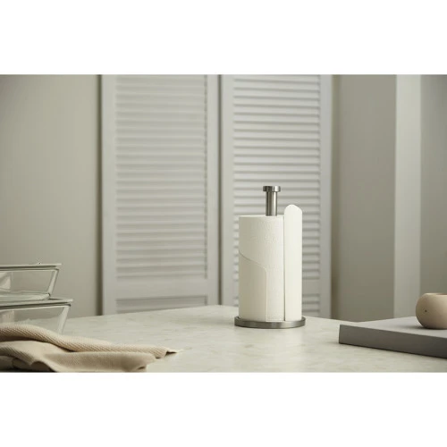 Держатель для бумажных полотенец riks, молочный