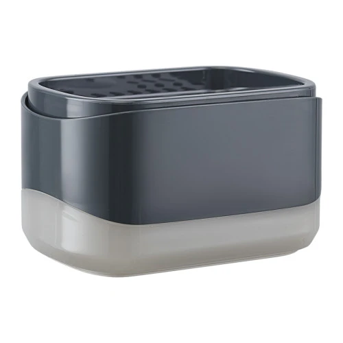 Диспенсер для жидкости для мытья посуды nori, 350 мл, темно-серый