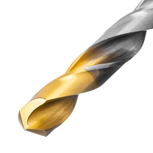 Набор сверл по металлу, 1-13 мм, Р6М5-TiN, Golden Tip, 25 шт Denzel