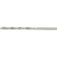 Сверло по металлу, 8 х 165 мм, полированное, удл, HSS, 5 шт, цилиндрический хвостовик Matrix