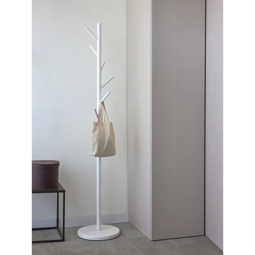 Вешалка напольная forsty, 173 см, белая
