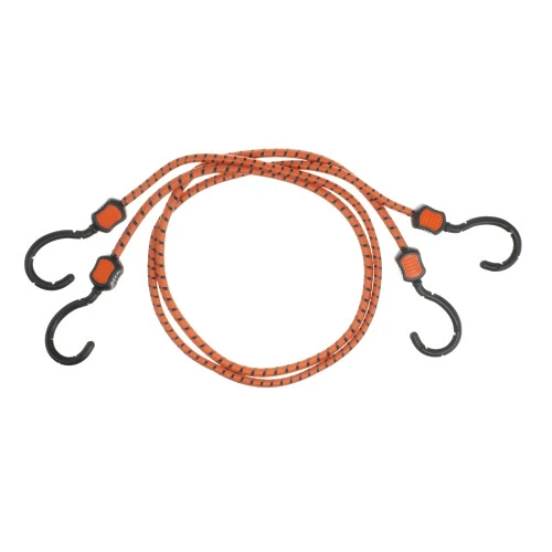 Резинки багажные, обрезиненные крюки, 2 шт, 1000 мм Stels