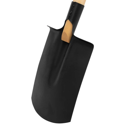 Лопата прямоугольная, 200х284х1340 мм, деревянный черенок с пропиткой, Сибртех