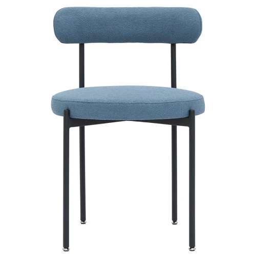 Стул loter, букле, темно-синий