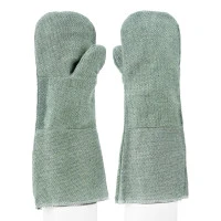 Краги сварщика брезентовые огнеупорные, 2 размер Сибртех