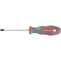 Отвертка Profi, PZ0 х 75 мм, SVСM, двухкомпонентная рукоятка Matrix