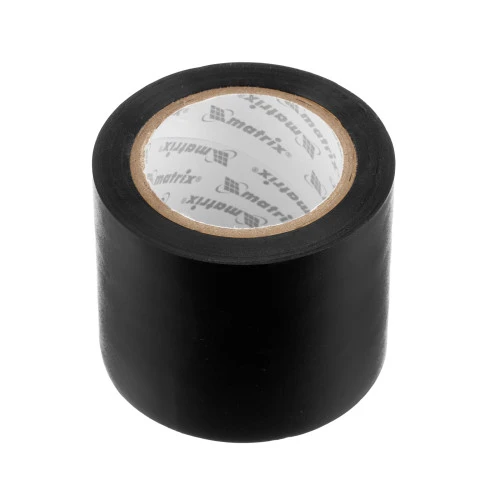 Изолента черная, 50 мм х 10 м Matrix