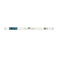 Уровень алюминиевый, 1000 мм, фрезерованный, 3 глазка, магнитный Gross