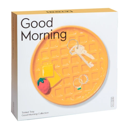 Поднос декоративный, good morning, waffle, D18,5 см
