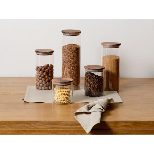 Банка для хранения, 1,85 л, акация