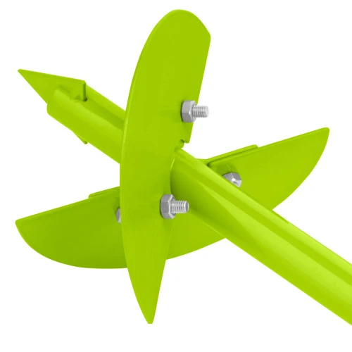 Бур лопастной со сменными ножами, 1000 мм, диаметр 150 мм, 200 мм, Сибртех