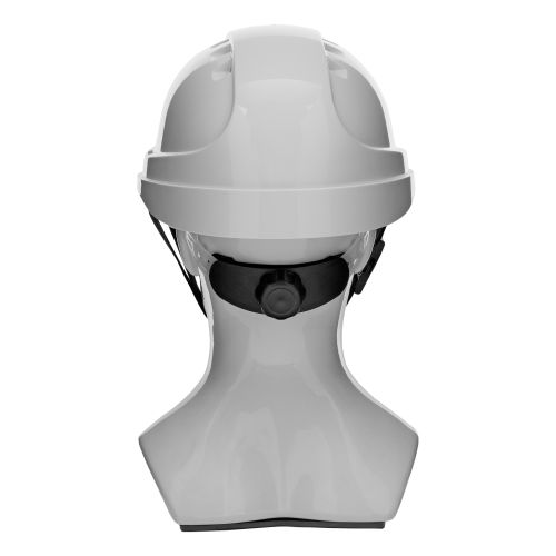 Каска защитная ударопр.«Форвард» (К-05)ABS/PC,комплект со встроен.очк.ОЧК-05 Форвард,белая Denzel