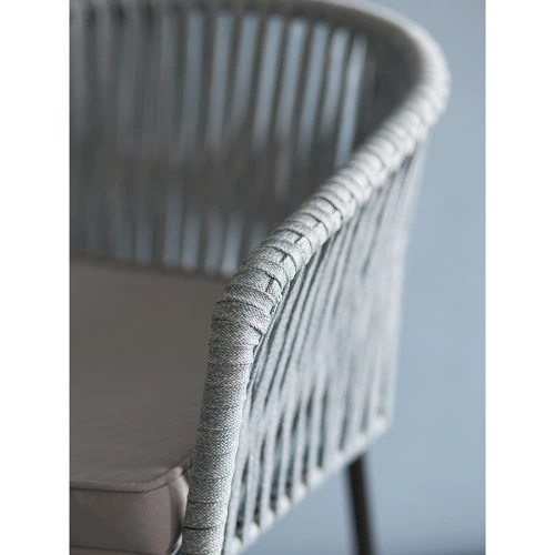 Стул reed, черный/серо-голубой