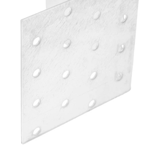 Крепежный уголок равносторонний 2 мм, KUR 80 х 80 х 80 мм Сибртех