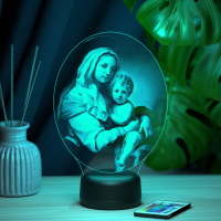 3D светильник  Светильник "Богородица"