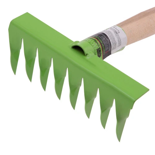 Грабли витые 8 - зубые, 160 х 390 мм, стальные, деревянная рукоятка, Агроном, Сибртех