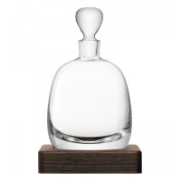 Декантер с деревянной подставкой islay whisky, 1 л