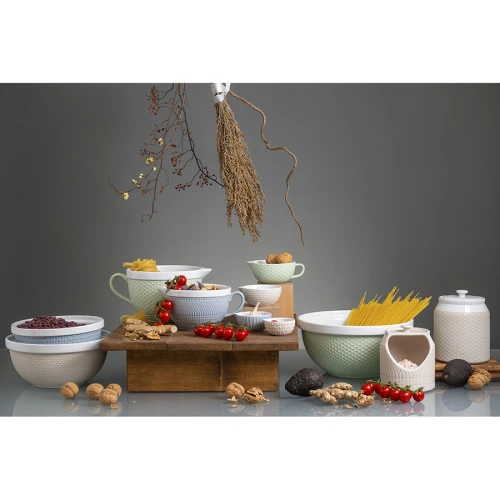 Солонка marshmallow, D11,8 см, кремовая