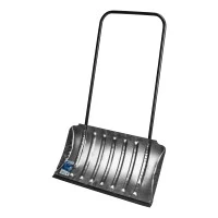 Движок для уборки снега оцинкованный, 735x385x1120 мм, стальная рукоятка, Сибртех