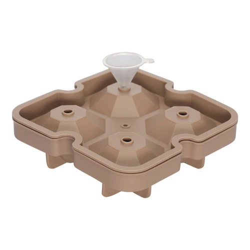 Форма для льда ice diamond, пепельно-розовая