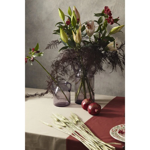 Ваза для цветов flowi, 29 см, фиолетовая