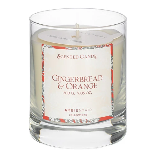 Свеча ароматическая gifting, gingerbread&orange (новая), 40 ч