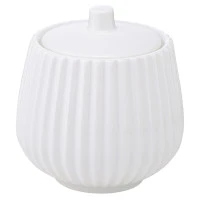 Сахарница белого цвета из коллекции edge, 240 мл