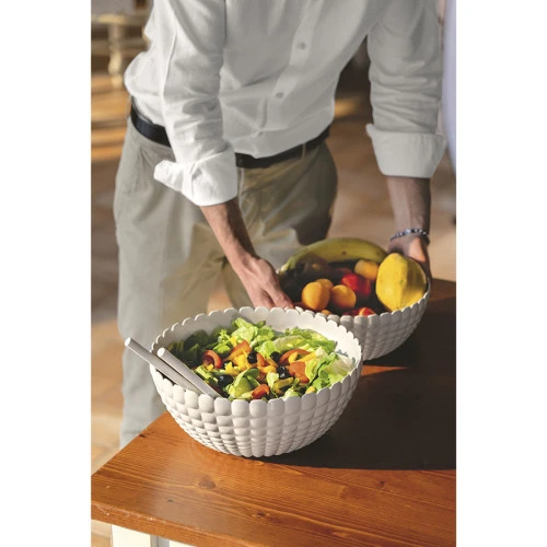 Салатник tiffany, 3 л, молочно-белый