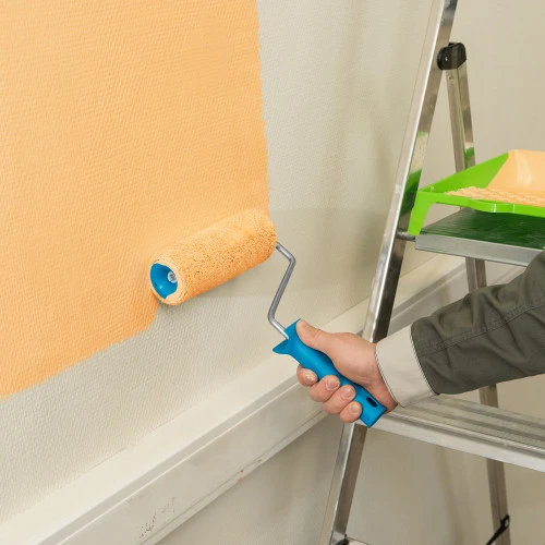 Валик сменный для внутренних работ синтетический, 180 мм, ворс 12 мм, D 48 мм, D ручки 8 мм, полиакрил Matrix